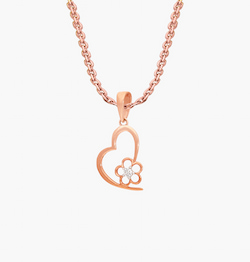 The Floral Heart Pendant